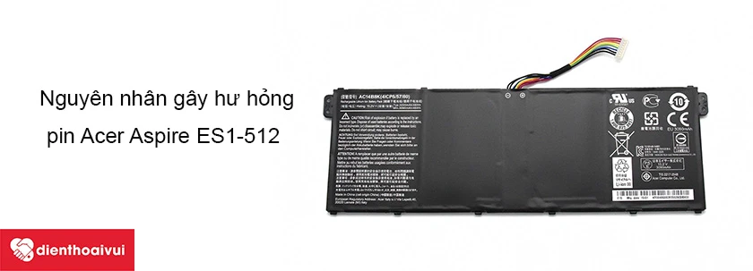 Nguy&ecirc;n nh&acirc;n g&acirc;y hư hỏng pin