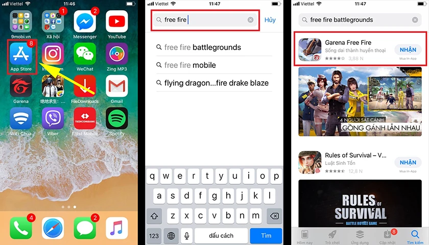 Cách tải game trên iPhone qua App Store