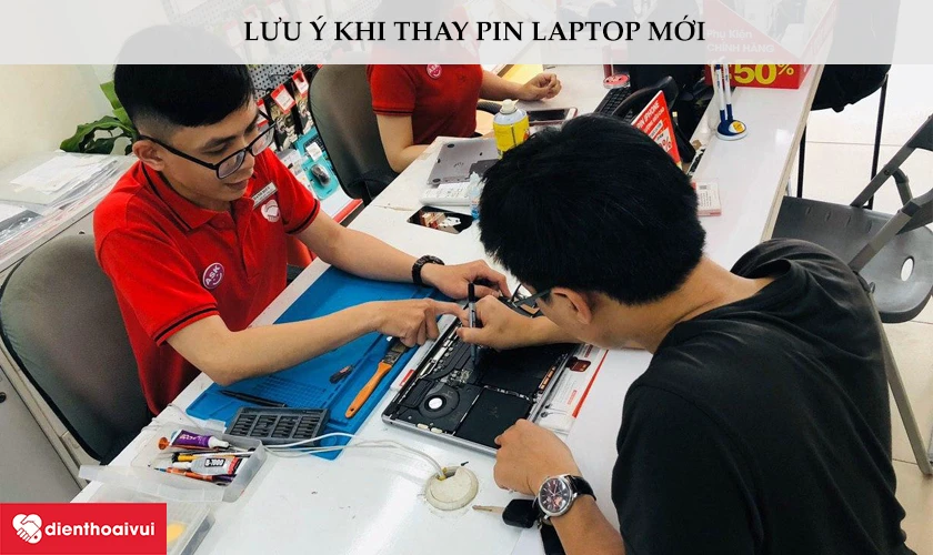 Lưu &yacute; khi thay pin laptop Acer mới