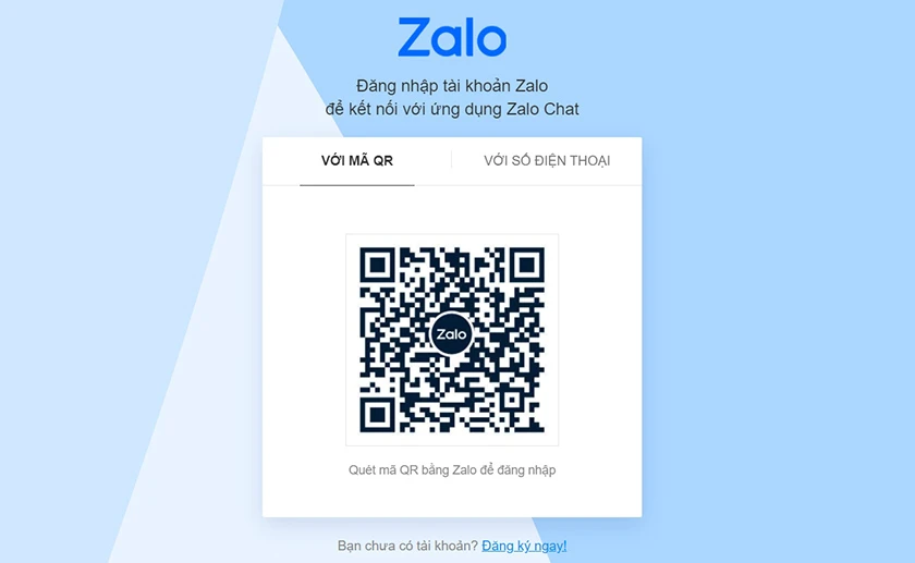 Quét mã QR zalo.me