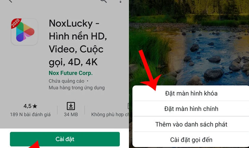 Sử dụng Video Live Wallpaper