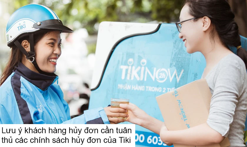 Một số lưu &yacute; khi hủy đơn h&agrave;ng