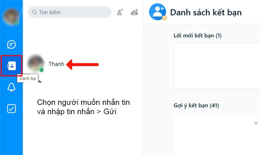 C&aacute;ch sử dụng chat Zalo me pc cơ bản