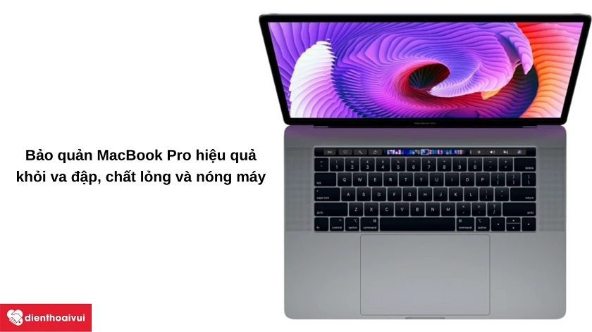 Thay mainboard MacBook Pro 15 inch (2018) chính hãng