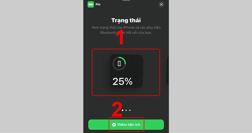 C&aacute;ch l&agrave;m hiển thị phần trăm pin tr&ecirc;n iPhone cũ