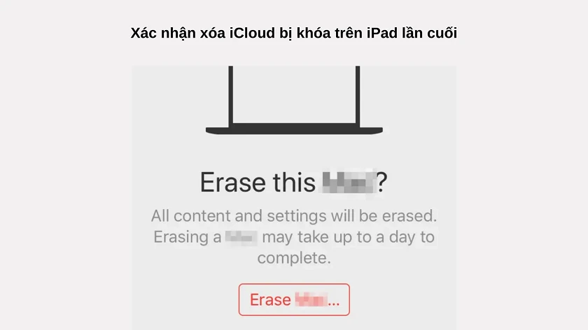 hướng dẫn mở kh&oacute;a d&iacute;nh icloud ipad bằng find my iphone