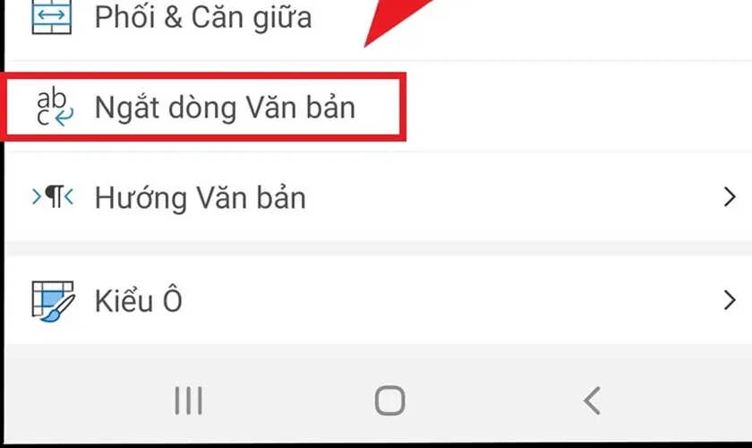 C&aacute;ch xuống d&ograve;ng excel tr&ecirc;n iPad