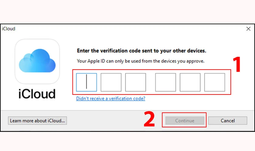 C&aacute;ch đăng nhập iCloud tr&ecirc;n m&aacute;y t&iacute;nh