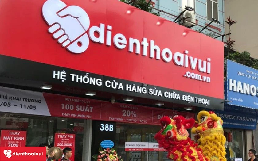 Điện Thoại Vui khai trương hệ thống sửa điện thoại, laptop v&agrave; m&aacute;y t&iacute;nh Trương Định