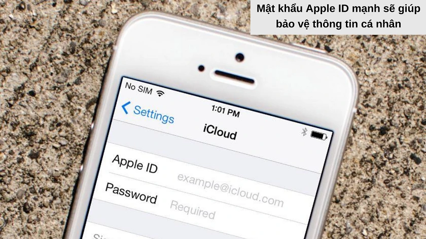 Vì sao bạn c&acirc;̀n đặt m&acirc;̣t kh&acirc;̉u Apple ID bảo m&acirc;̣t cao?