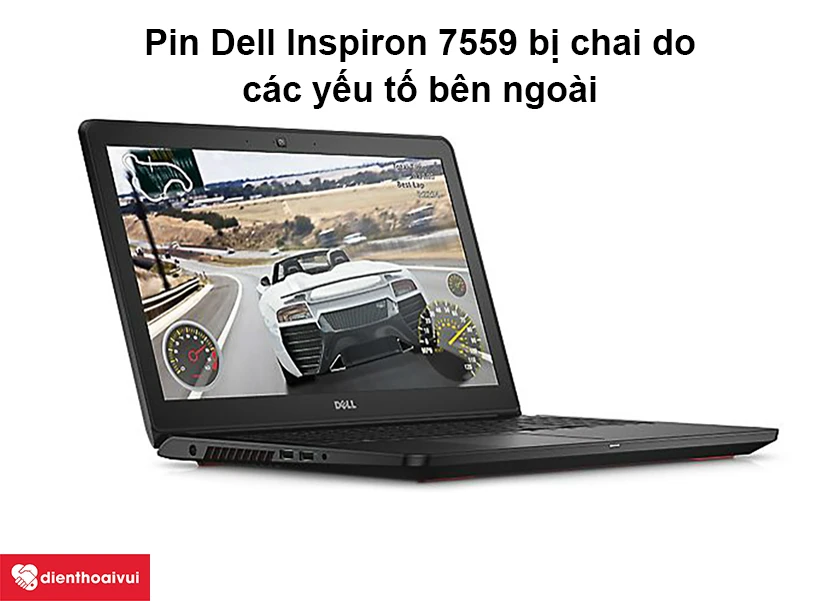 Thay pin laptop Dell Inspiron 7559