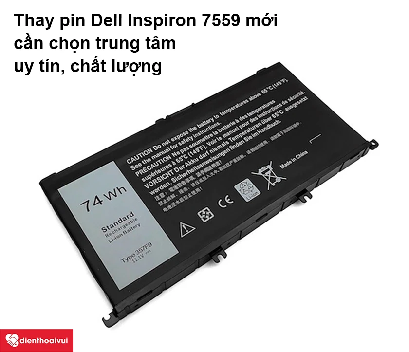 Lưu ý khi thay Pin laptop mới