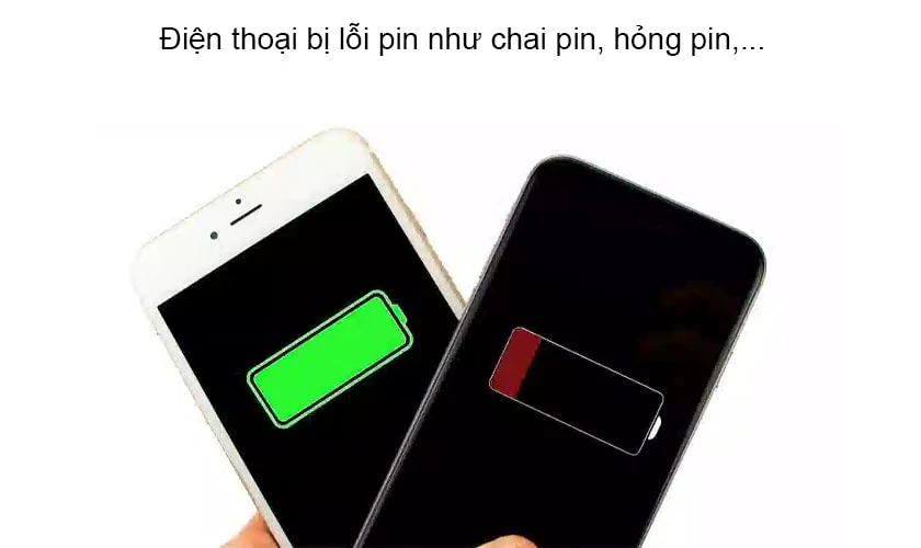 Điện thoại bị lỗi pin