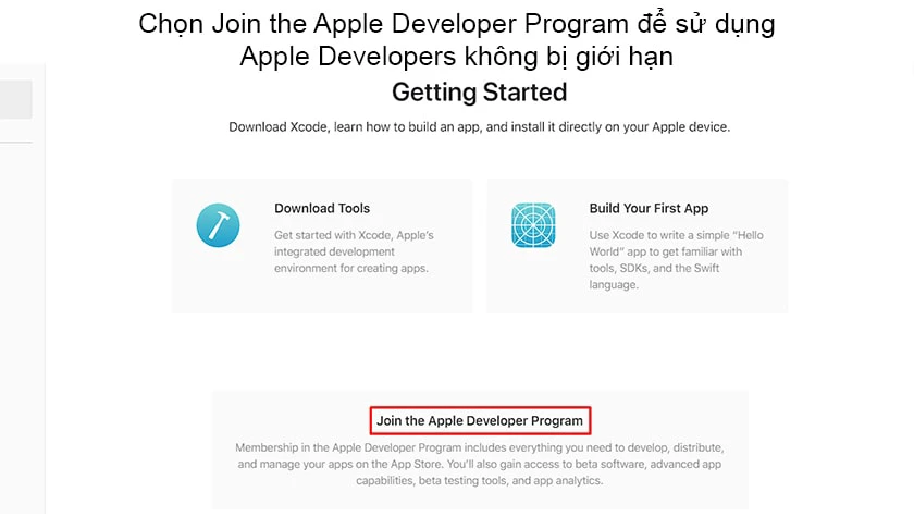 Developer Apple gi&aacute;