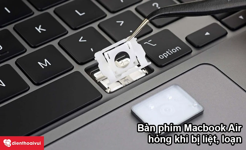 thay b&agrave;n ph&iacute;m Macbook Air 2020