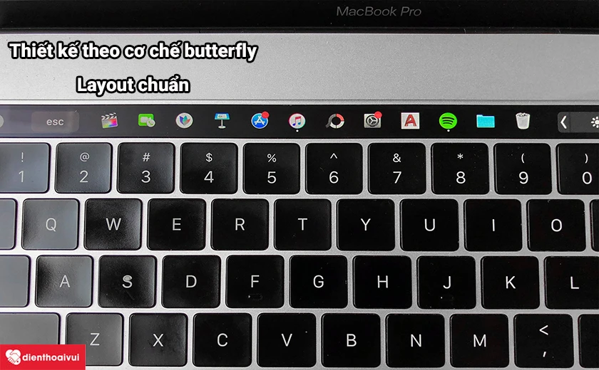 Thiết kế theo cơ chế butterfly mới mẻ