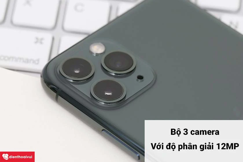 Camera iPhone 11 Pro có độ phân giải bao nhiêu?