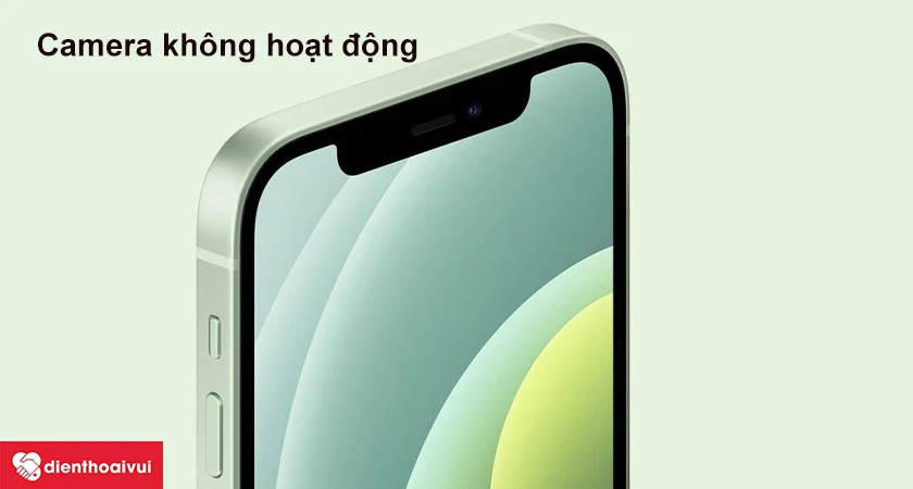 Dấu hiệu nhận biết cần thay camera iPhone 12 mini