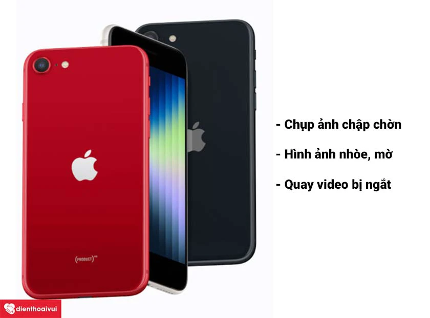 Dấu hiệu để nhận biết camera iPhone SE 2022 cần được thay mới