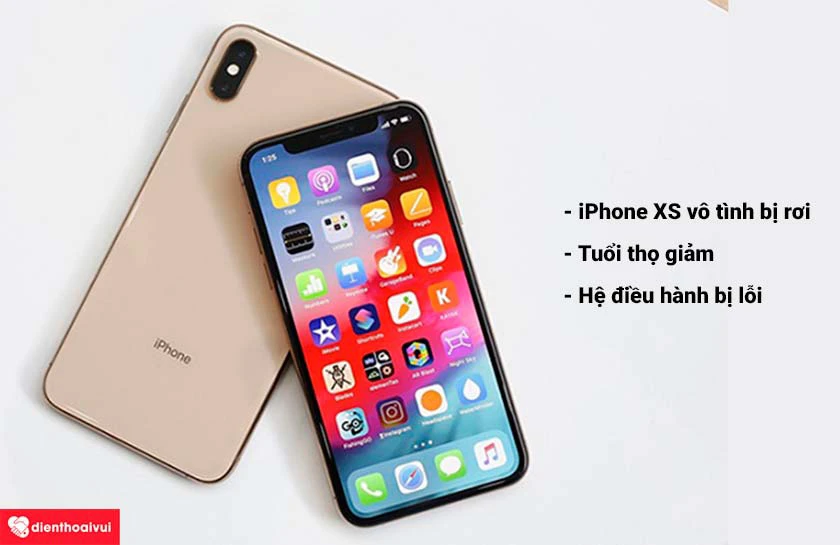 Nguyên nhân khiến camera iPhone XS bị hư hỏng