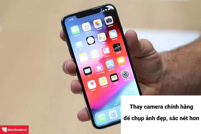 Lưu ý khi thay camera iPhone XS mới