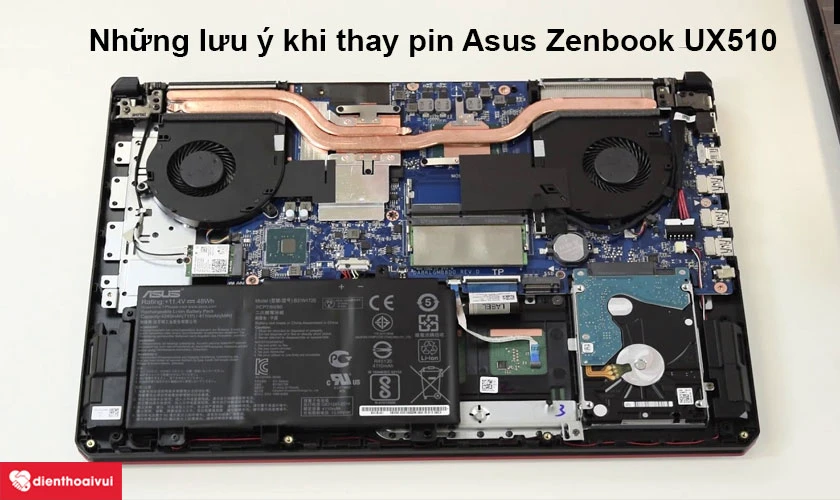 Những điều cần lưu ý khi thay pin laptop