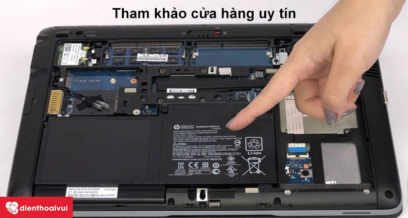 Lưu ý khi thay pin HP Pavilion X360