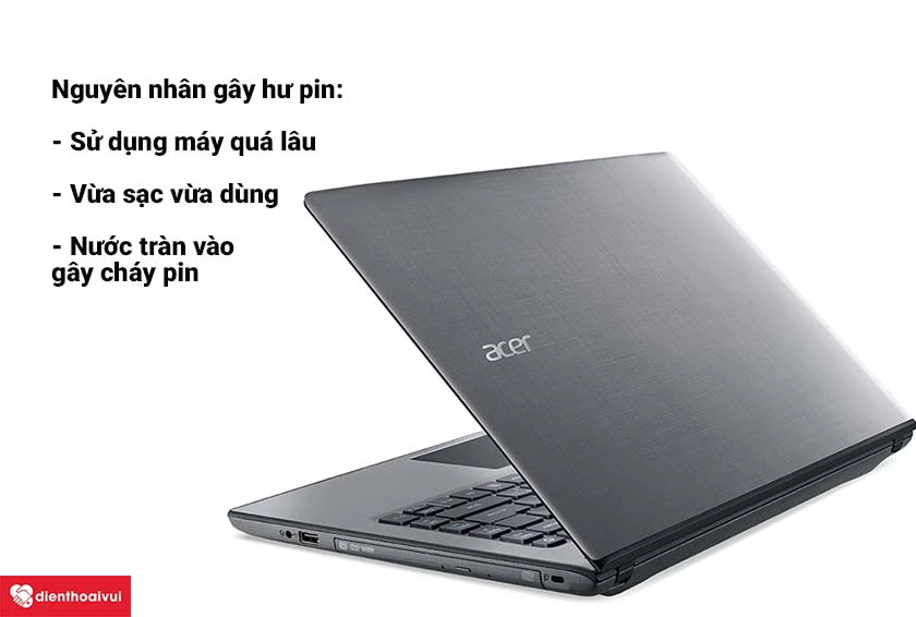 Thay pin laptop Acer Aspire 5332