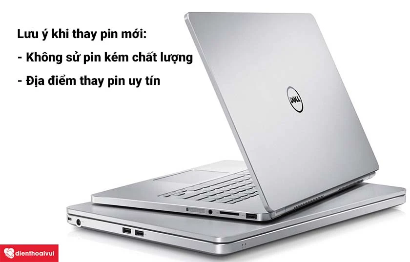 Dấu hiệu nhận biết pin laptop Dell Inspiron 7567 bị chai v&agrave; cần thay mới