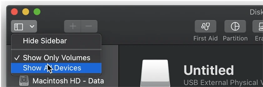 Boot USB tr&ecirc;n m&aacute;y Mac