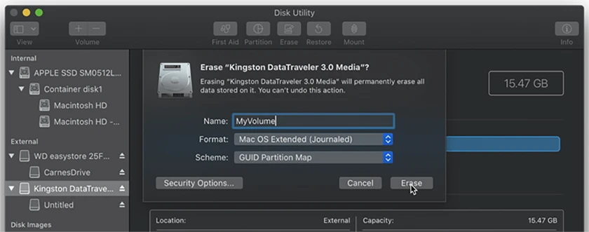 Boot USB tr&ecirc;n m&aacute;y Mac