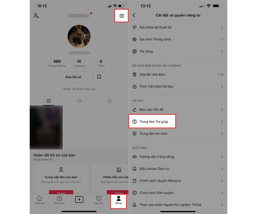 Chi tiết 3 c&aacute;ch kh&ocirc;i phục video đ&atilde; đăng tr&ecirc;n TikTok bị xo&aacute;