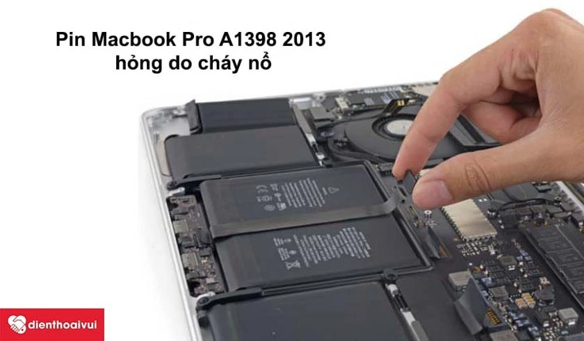 C&aacute;c trường hợp cần thay pin Macbook Pro