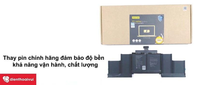 Lưu &yacute; khi thay pin Macbook ch&iacute;nh h&atilde;ng Pisen mới