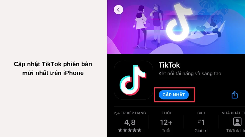 Cách khắc phục l&ocirc;̃i TikTok hay v&agrave;o tiktok bị văng ra tr&ecirc;n iPhone / iPad