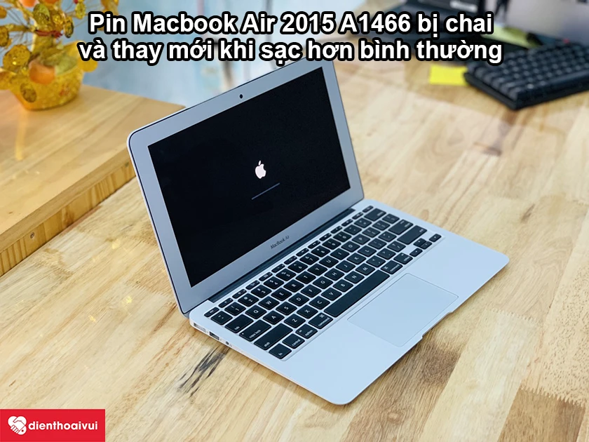 Thay pin Pisen ch&iacute;nh h&atilde;ng Macbook Air 2015 A1466