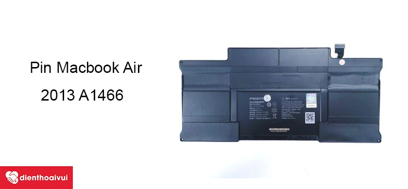 Thay pin Pisen ch&iacute;nh h&atilde;ng Macbook Air 2013 tại H&agrave; Nội v&agrave; TP.HCM