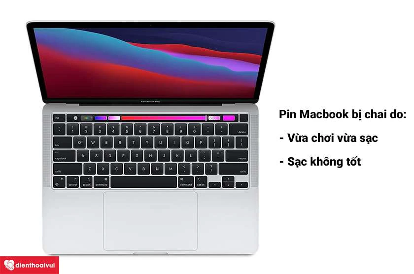 Thay pin ch&iacute;nh h&atilde;ng Pisen Macbook Air 2017 A1466