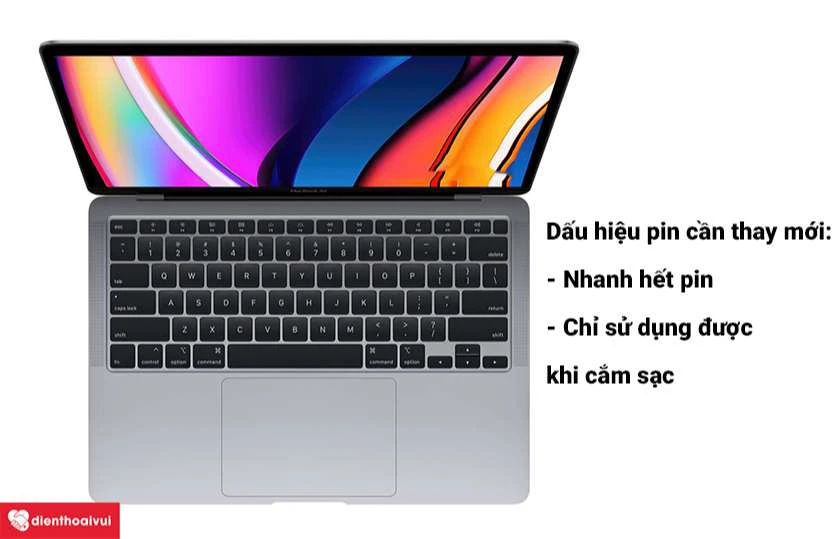 Thay pin ch&iacute;nh h&atilde;ng Pisen Macbook Air 2017 A1466