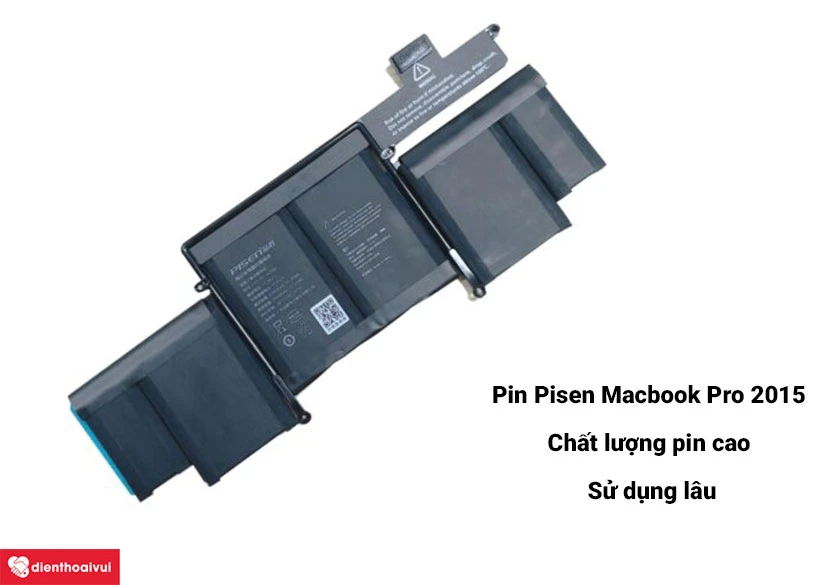 Pin Pisen Macbook Pro 2015 bị hư v&agrave; cần thay mới - Nguy&ecirc;n nh&acirc;n, dấu hiệu l&agrave; g&igrave;?