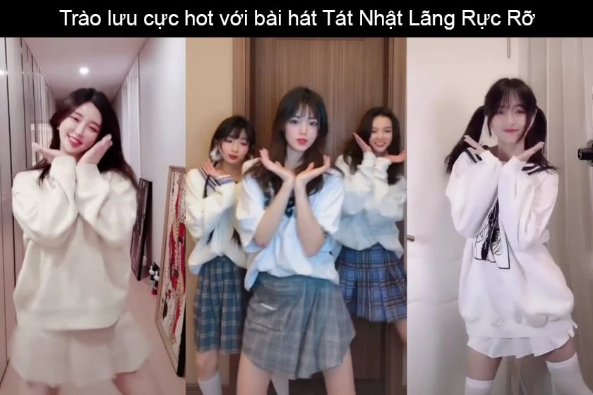nhạc tiktok hot T&aacute;t Nhật L&atilde;ng Rực Rỡ