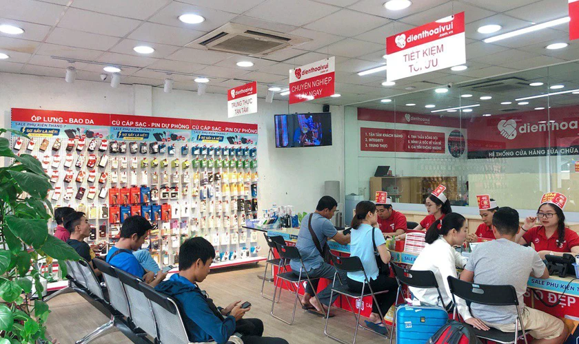 C&aacute;c dịch vụ tại trung t&acirc;m Điện Thoại Vui tại TPHCM