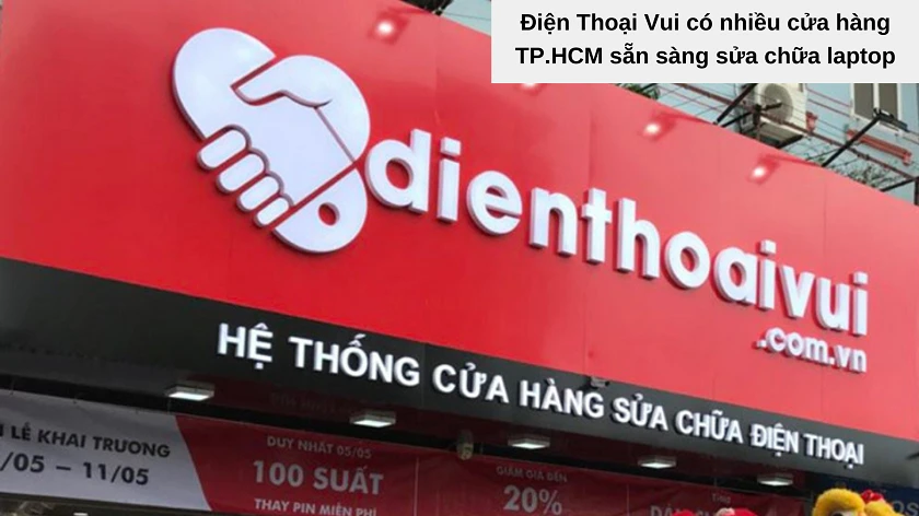 Địa chỉ trung t&acirc;m sửa laptop TPHCM uy t&iacute;n, chất lượng