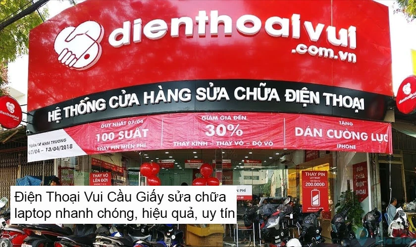 Địa chỉ các trung tâm sửa chữa laptop uy tín, tốt nhất tại Hà Nội