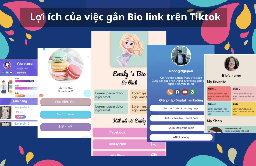 Lợi &iacute;ch của việc gắn link Bio tr&ecirc;n TikTok