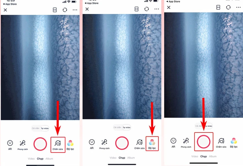 Hướng dẫn cách chụp ảnh bằng ứng dụng app Meitu