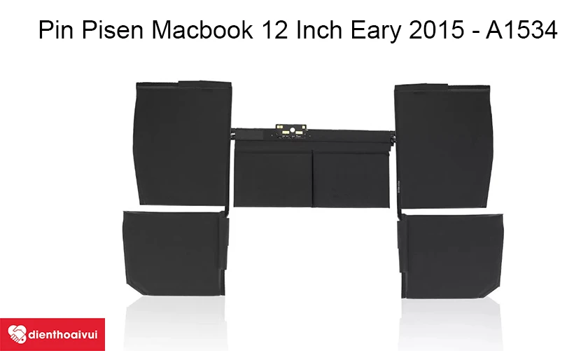 Pin Macbook 12 Inch Eary 2015 bị hư v&agrave; cần thay mới - Nguy&ecirc;n nh&acirc;n, dấu hiệu l&agrave; g&igrave;?