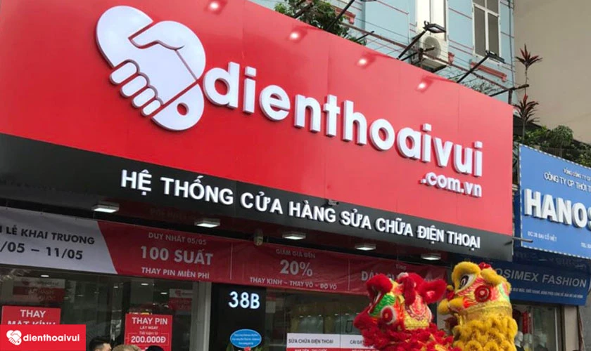 Thay m&agrave;n h&igrave;nh iPhone gi&aacute; rẻ tại Điện Thoại Vui