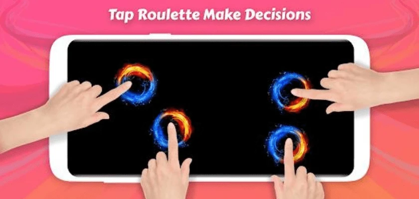 Tap Roulette - game tiktok đặt tay v&agrave;o m&agrave;n h&igrave;nh si&ecirc;u hot