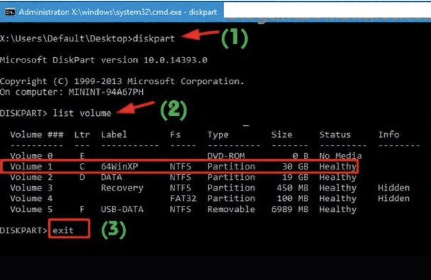 USB Boot - phương ph&aacute;p giải quyết winload.exe winload.exe missing nhanh ch&oacute;ng tr&ecirc;n Win 7